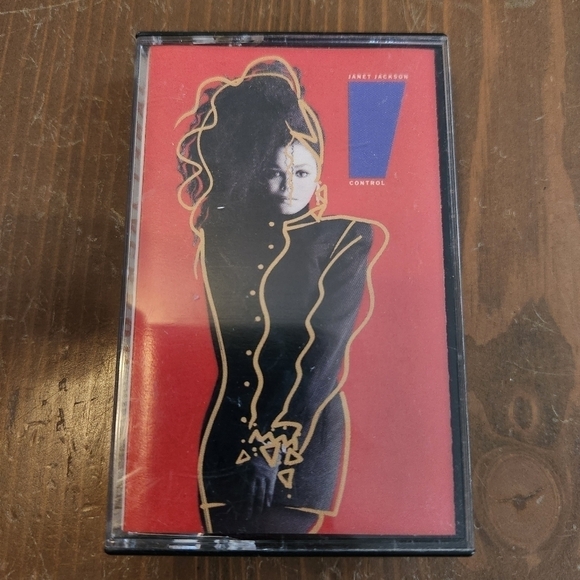 A&M Records Other - Janet Jackson Control Cassette Tape (A & M Records, 1986) Pop Music R&B Tested
